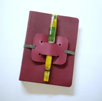 The Wayfarer Journal | A6 Handbound Leather Journal – With Pen Holder