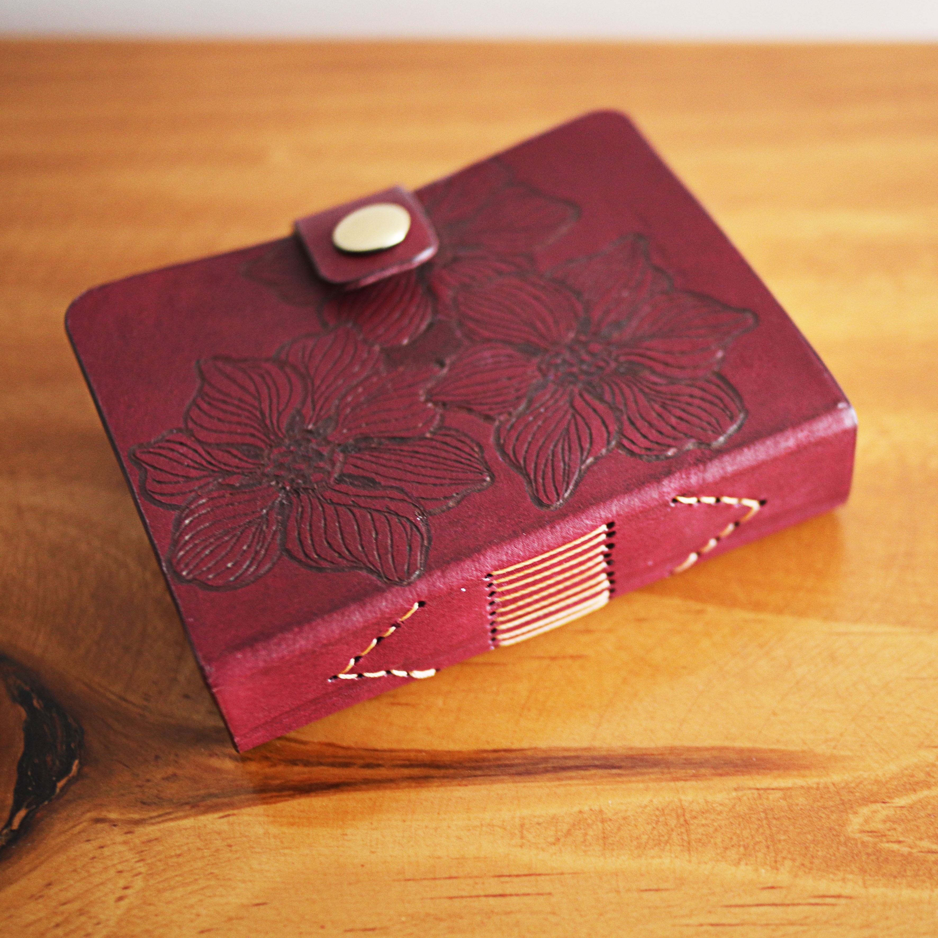 Pocket Companion Leather Journal | Handmade Notebook – Image 3