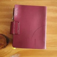 The Storykeeper – Hand-Pyrographed Passport Leather Journal – Image 4