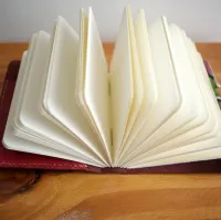 The Storykeeper – Hand-Pyrographed Passport Leather Journal – Image 5