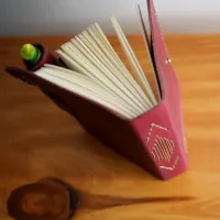 The Storykeeper – Hand-Pyrographed Passport Leather Journal – Image 6