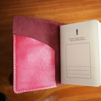 The Storykeeper – Hand-Pyrographed Passport Leather Journal – Image 3