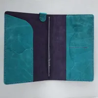 The Atelier B6 Slim Leather Cover | Handmade Journal Cover with 192-Page Notebook – Image 2
