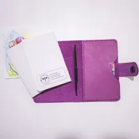 Pocket Keeper: Handmade Leather Pocket Notebook with Refillable Inserts – Image 5