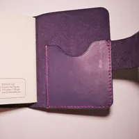 Passport Size Indigo Leather Journal – 100 GSM Fountain Pen-Friendly Paper | Bluetracesph – Image 5