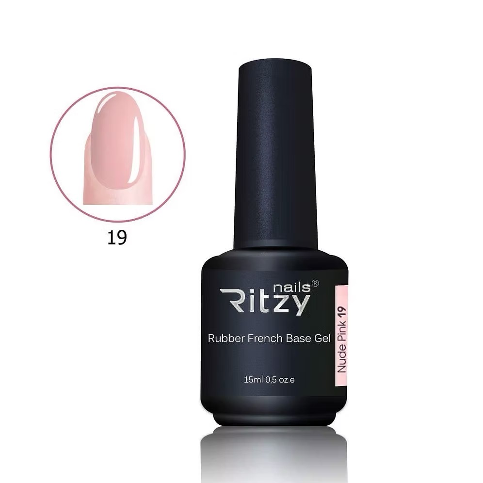 'Nude Pink' 19 Rubber Base  – Image 1