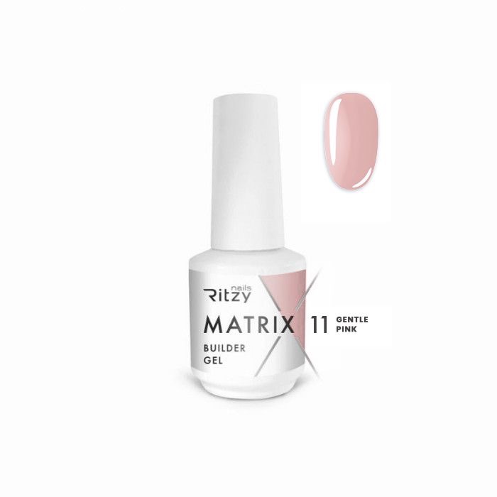 11 'Gentle Pink' MATRIX Builder Gel in a Bottle – Image 1
