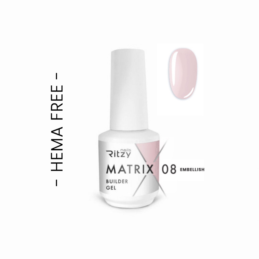 08 'Embellish' MATRIX Builder Gel in a Bottle – Image 1