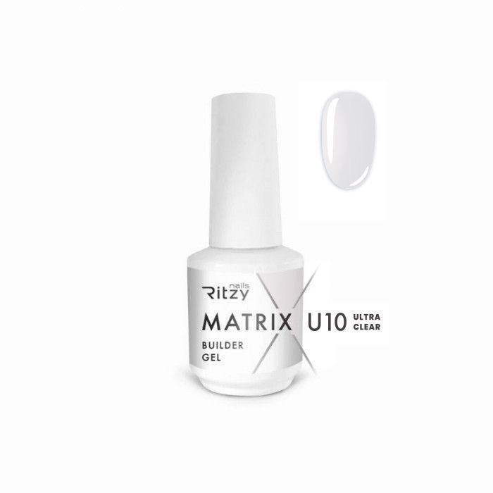 U10 'Ultra Clear' MATRIX Builder Gel in a Bottle – Image 1