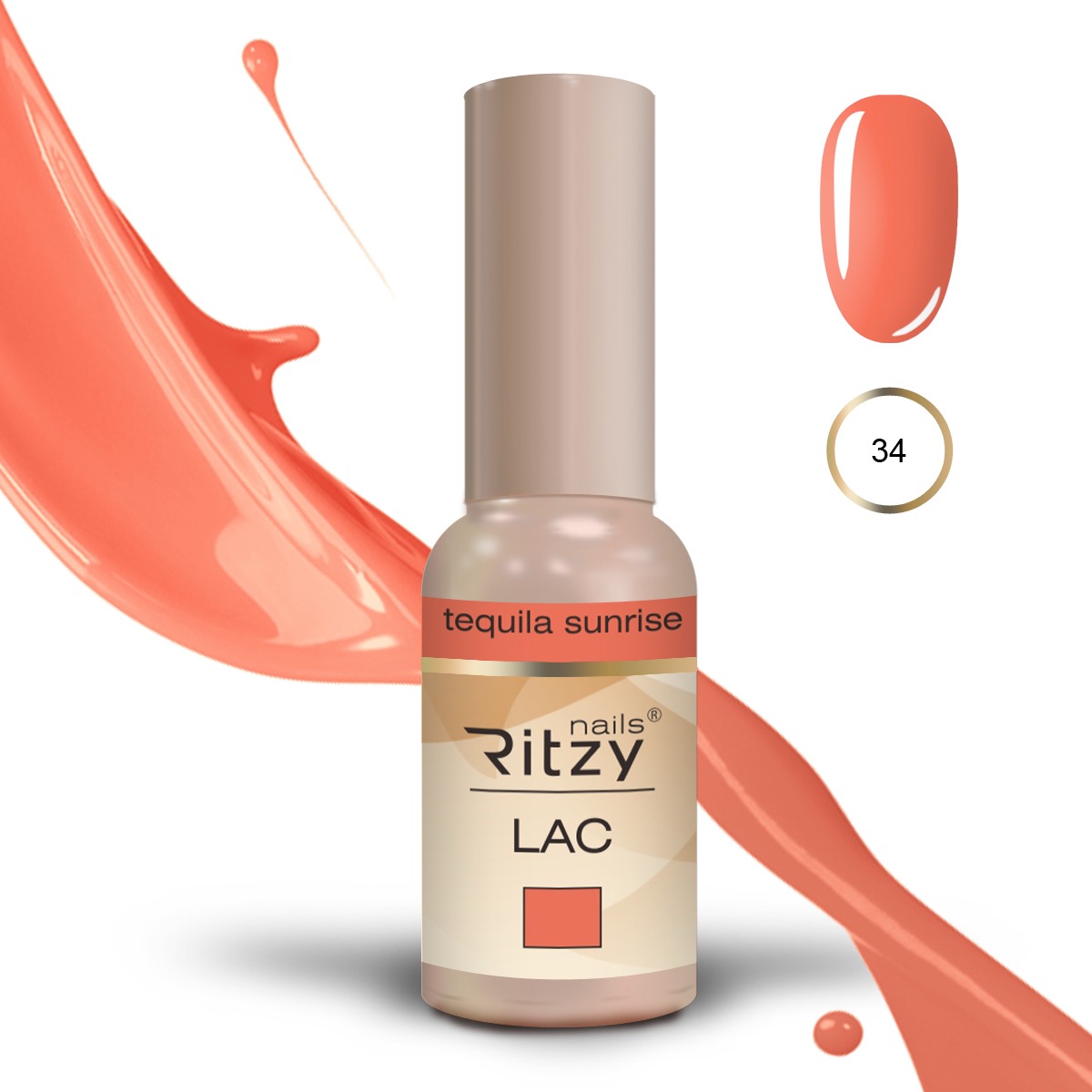 Ritzy Lac Shades 01-188 – 34 Tequila Sunrise