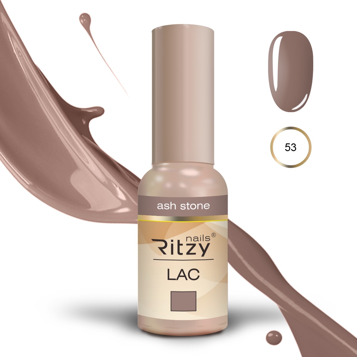 Ritzy Lac Shades 01-188 – 53 Ash Stone