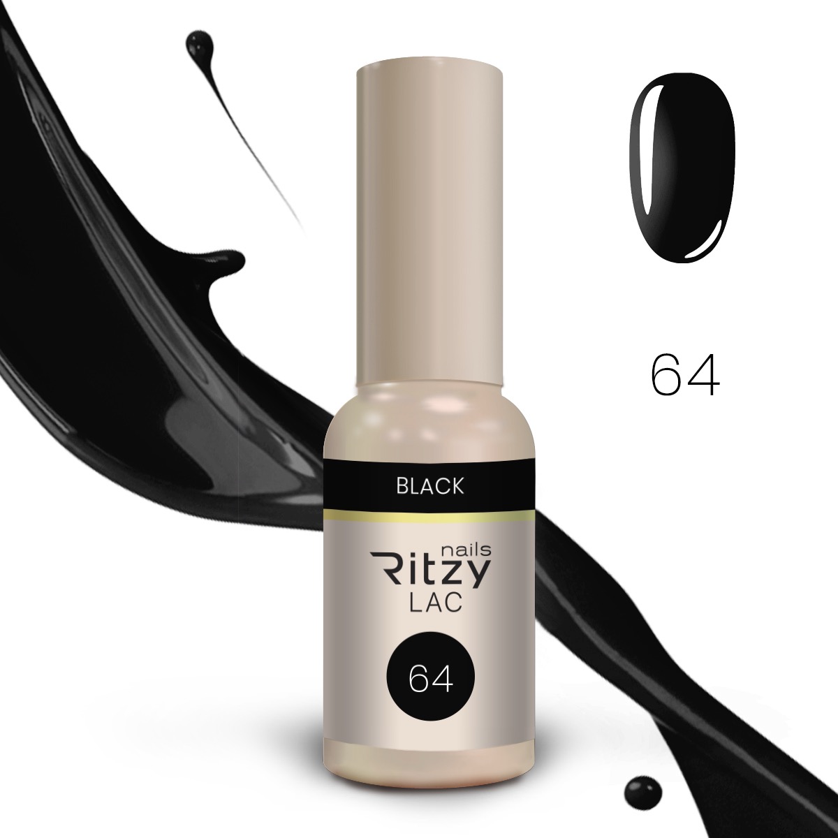 Ritzy Lac Shades 01-188 – 64 Black