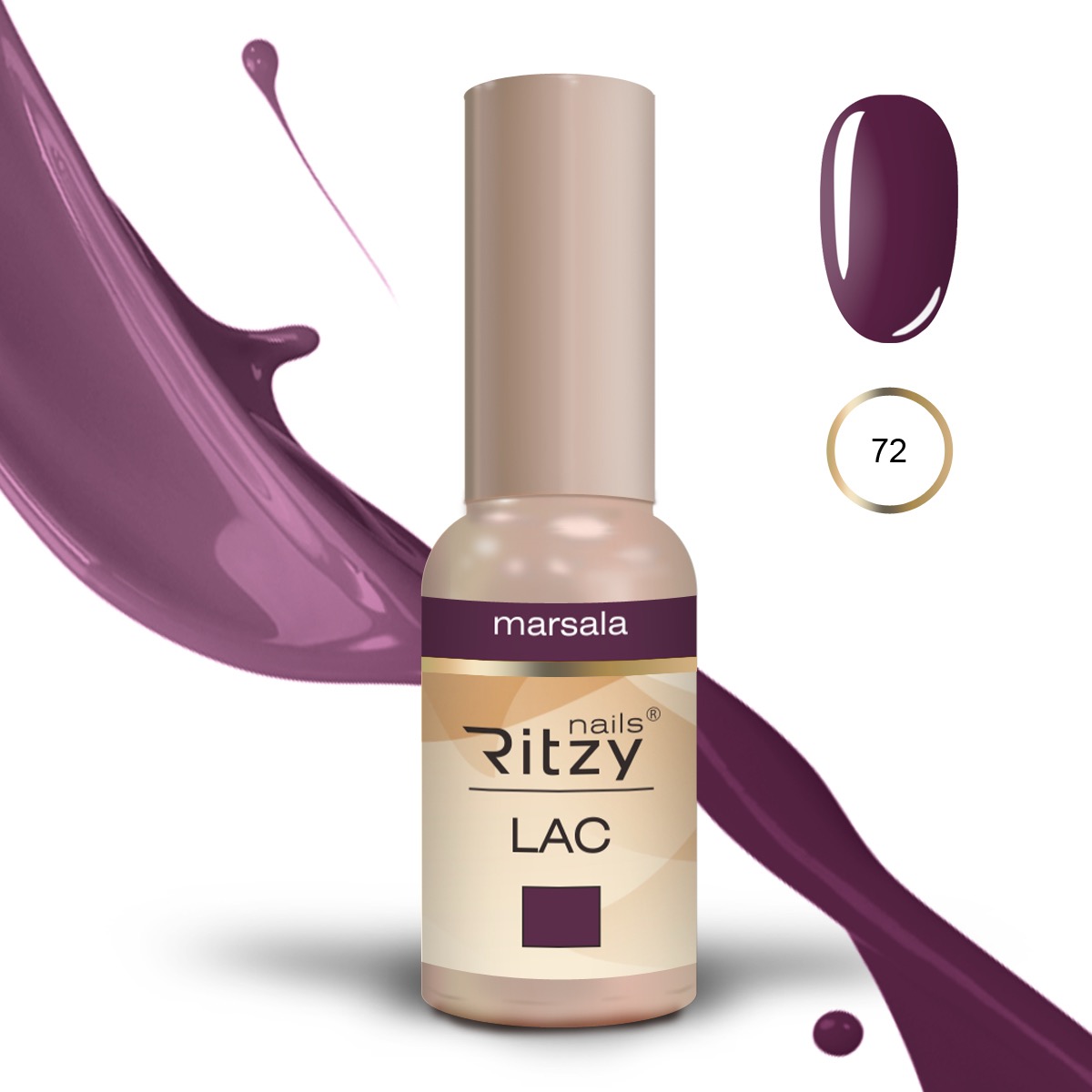 Ritzy Lac Shades 01-188 – 72 Marsala