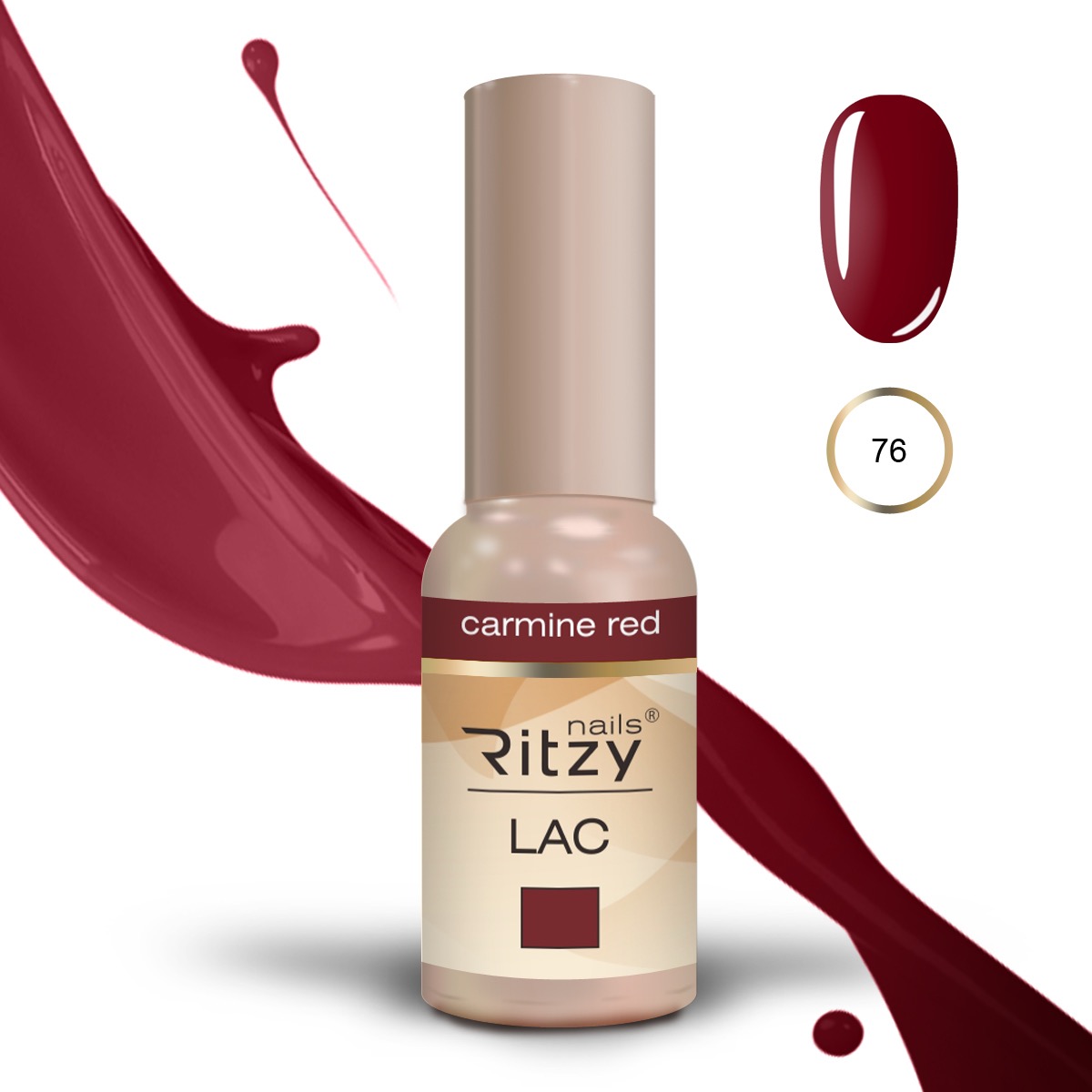 Ritzy Lac Shades 01-188 – 76 Carmine Red