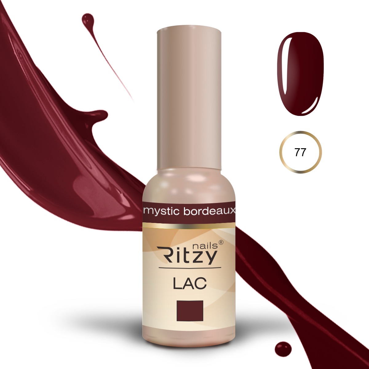 Ritzy Lac Shades 01-188 – 77 Mystic Bordeaux