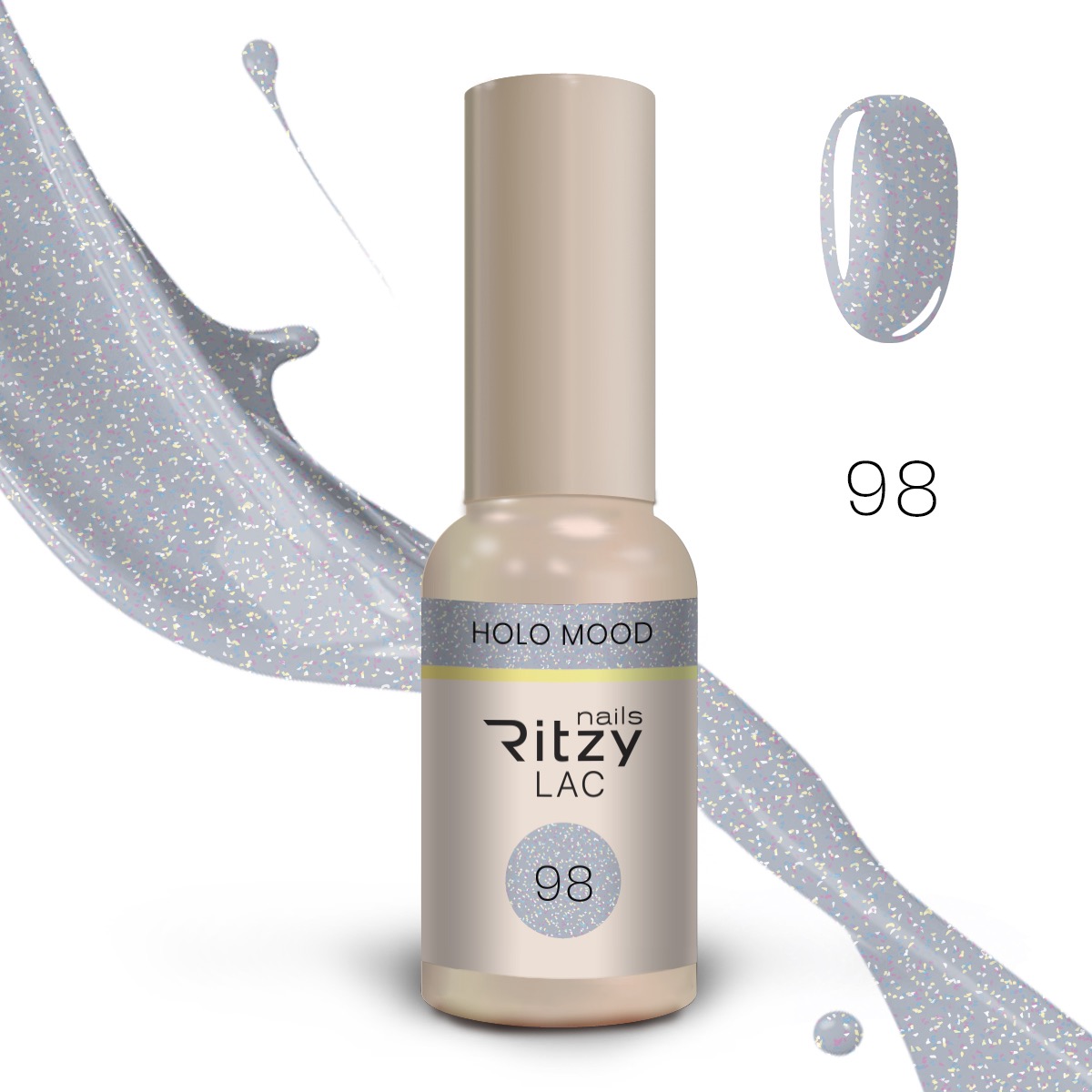 Ritzy Lac Shades 01-188 – 98 Holo Mood