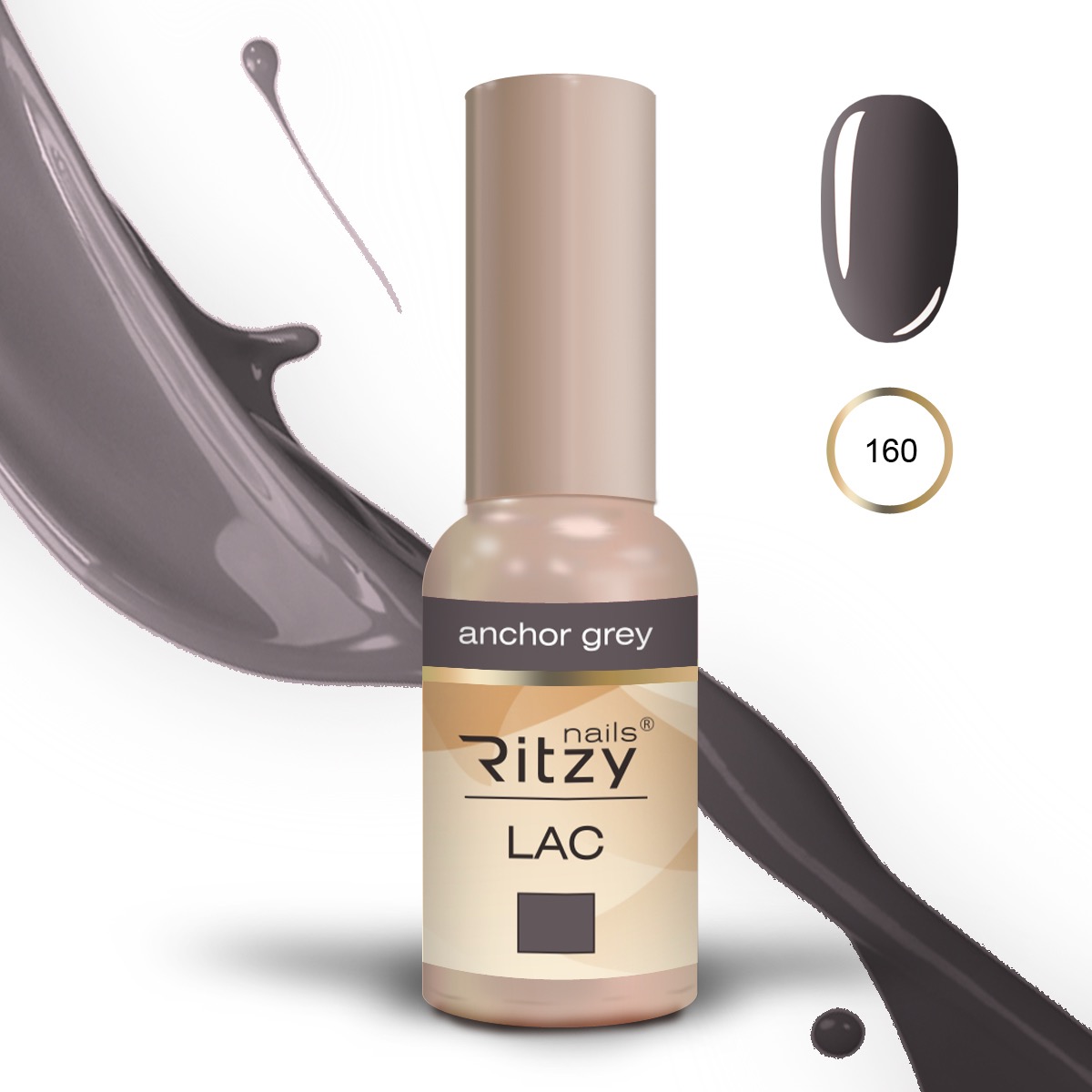 Ritzy Lac Shades 01-188 – 160 Anchor Grey