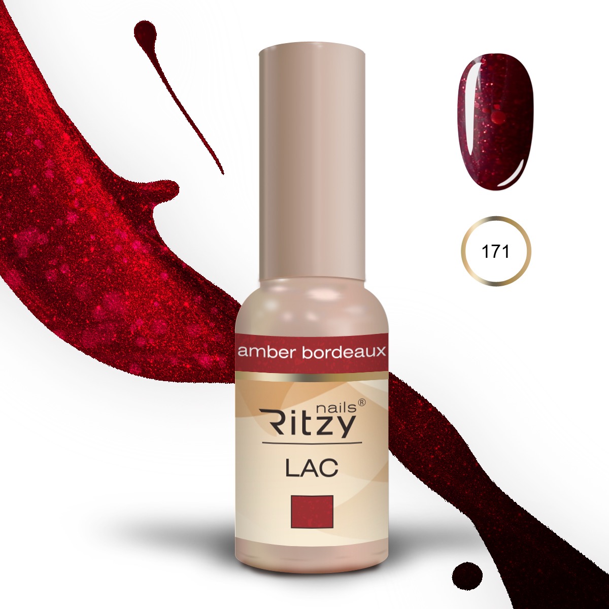 Ritzy Lac Shades 01-188 – 171 Amber Bordeaux