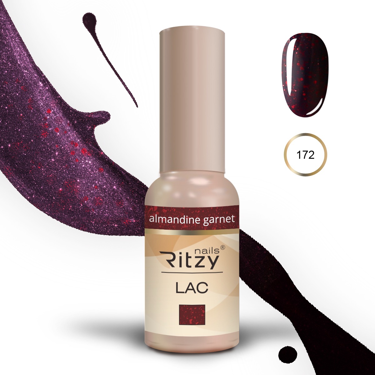 Ritzy Lac Shades 01-188 – 172 Almandine Garnet