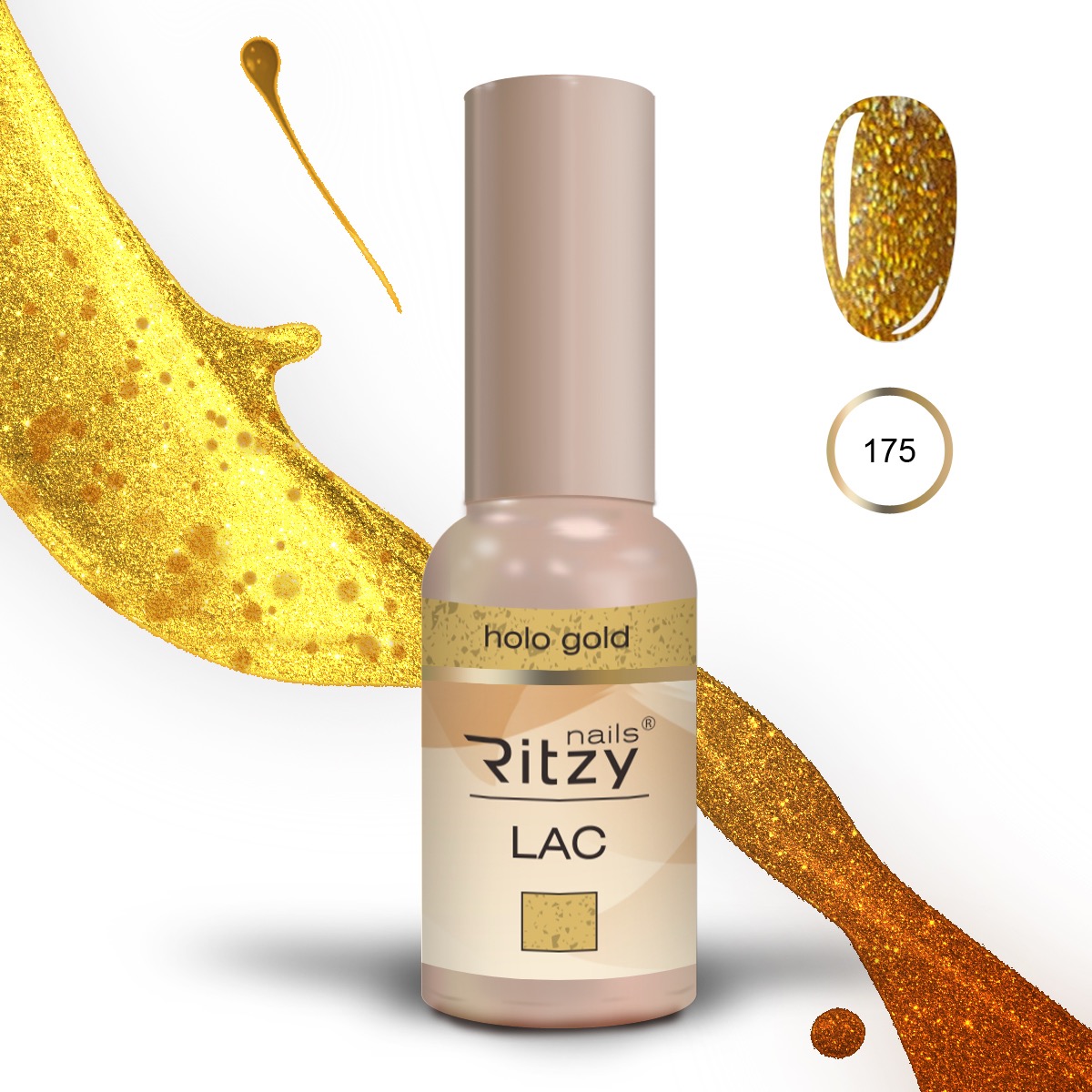 Ritzy Lac Shades 01-188 – 175 Holo Gold