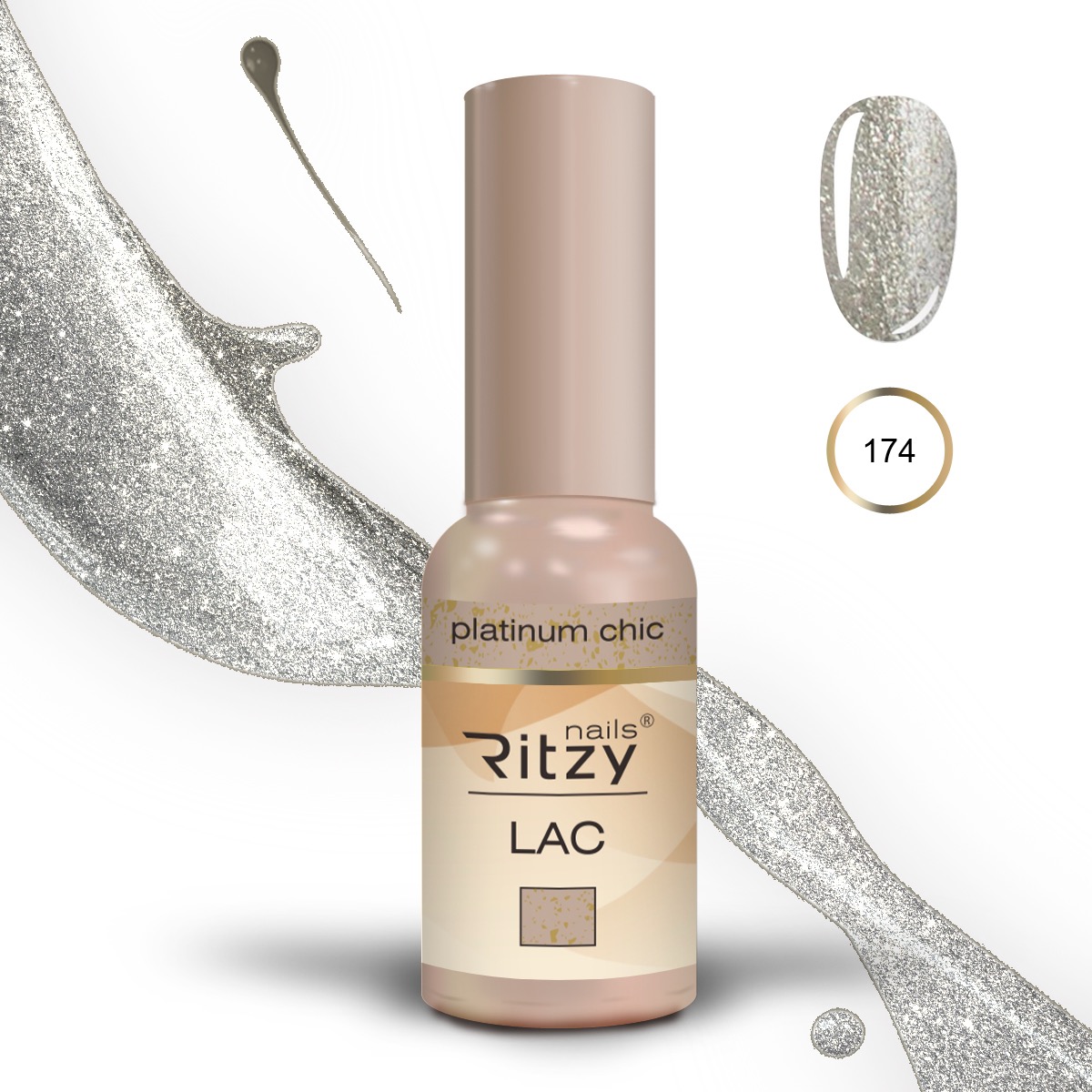 Ritzy Lac Shades 01-188 – 174 Platinum Chic