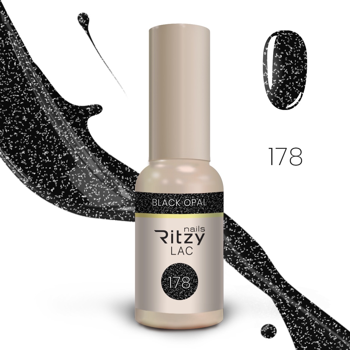 Ritzy Lac Shades 01-188 – 178 Black Opal