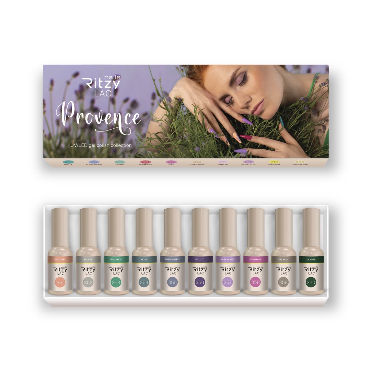 Provence Collection (351-360) Lac – Full Collection (351-360)