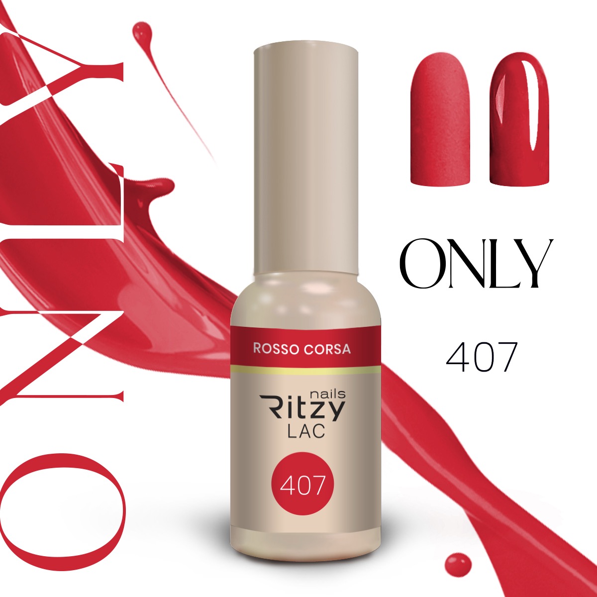 Only Collection (401-410) Lac – 407 Rosso Corsa