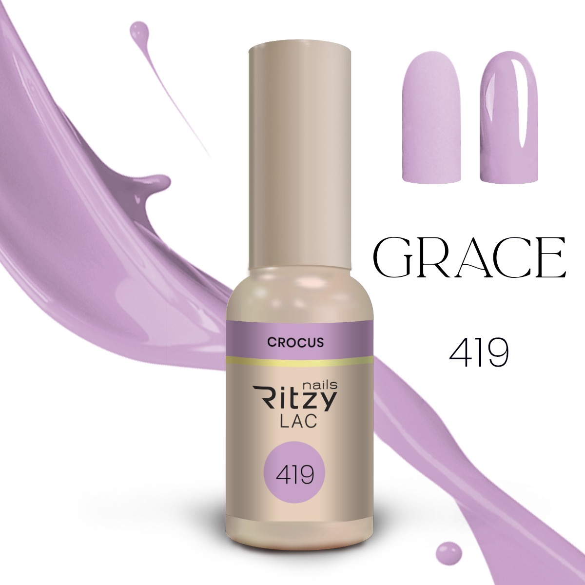 Grace Collection (411-420) Lac – 419 Crocus