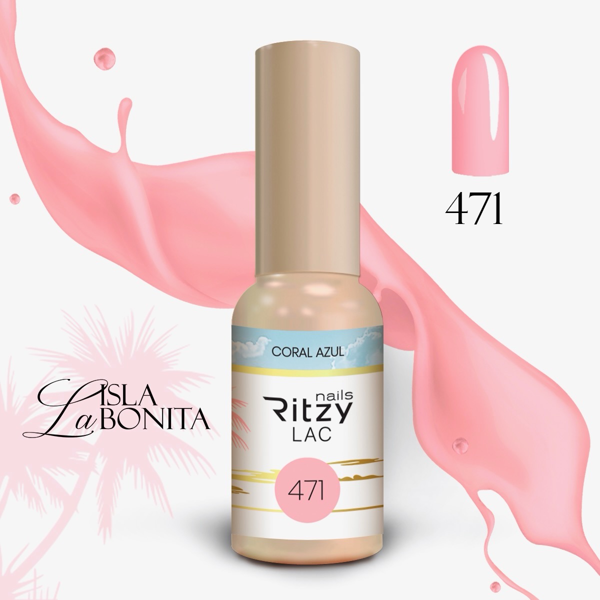 La Isla Bonita Collection (471-480) Lac – 471 Coral Azul