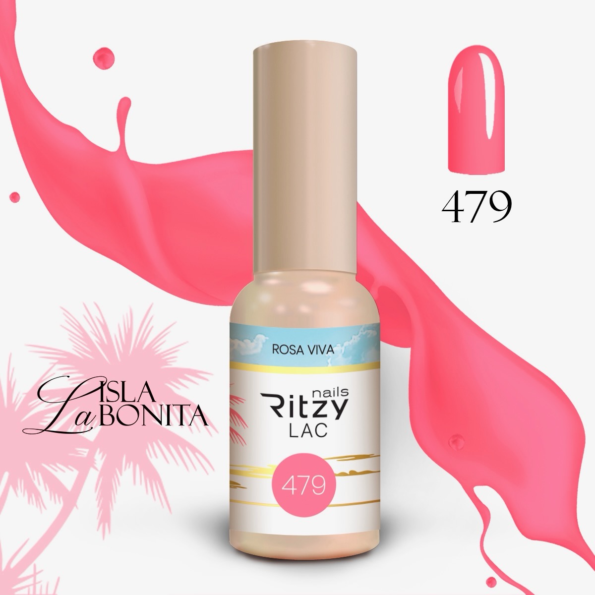 La Isla Bonita Collection (471-480) Lac – 479 Rosa Viva