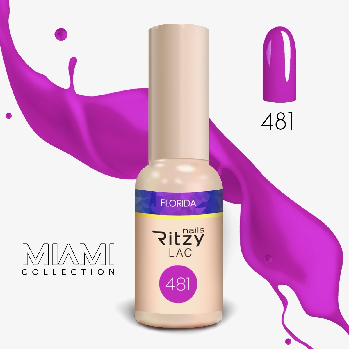 Miami Collection (481-490) Lac – 481 Florida