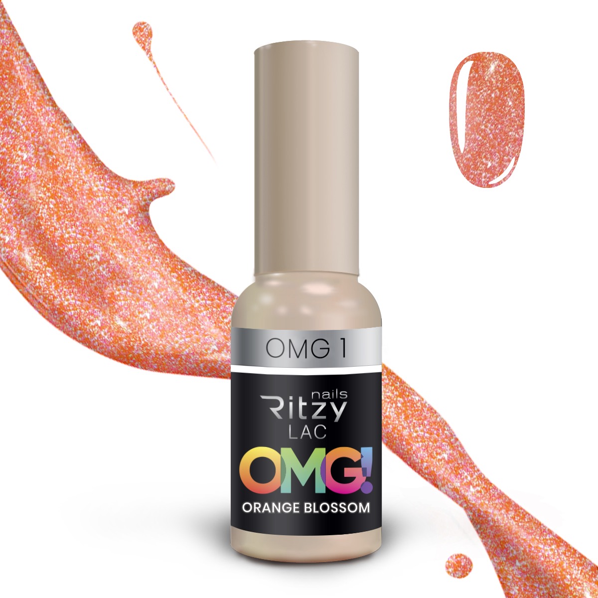 OMG Glitzy Collection (1-10) – OMG 1 Orange Blossom