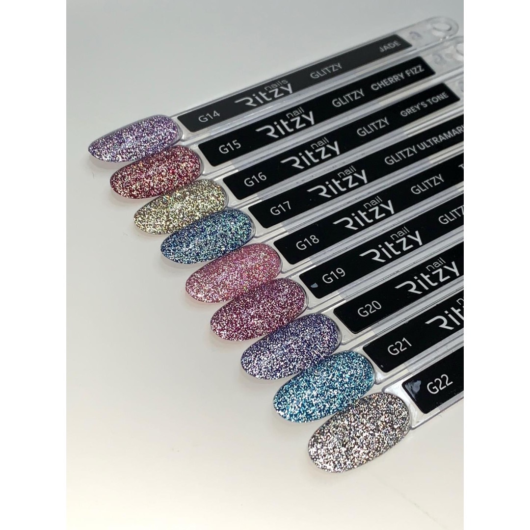 Glitzy Reflective Gel Polish (G1-G41) – Image 2