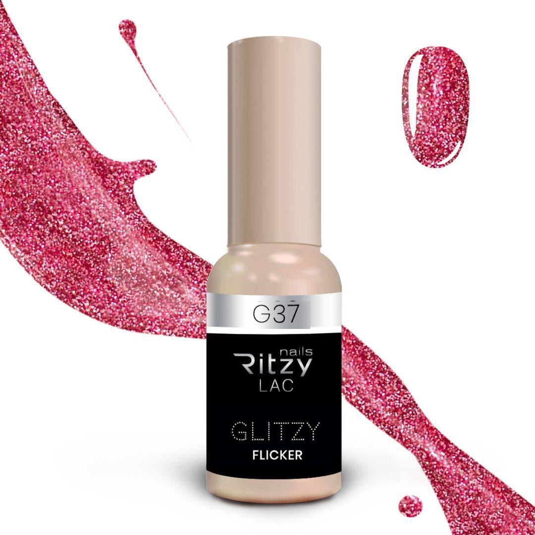 Glitzy Reflective Gel Polish (G1-G41) – G37 Flicker