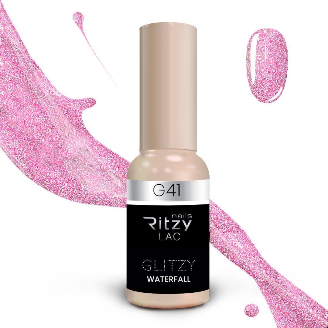 Glitzy Reflective Gel Polish (G1-G41) – G41 Waterfall