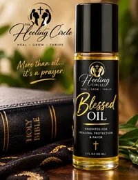 Blessed Oil : Anointed for Healing, Protection and Favor – Image 1
