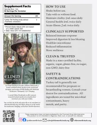 Turkey Tail Dual-Extract Tincture: Wild-Foraged Mushroom Tincture for Immune and Gut Balance – Image 3