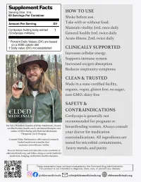 Cordyceps Mushroom Tincture: Organic Cultivated Mushroom Dual-extract for Natural Energy & Endurance Support – Image 3
