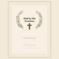 Held by His Promises: A 30-Day Christian Devotional Planner – Image 1