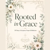 Rooted in Grace: A 30-Day Christian Devotional Planner – Image 1