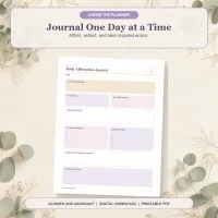 Aligned & Abundant: A 30-Day Daily Affirmations & Manifestation Journal – Image 8