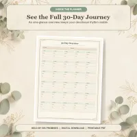 Held by His Promises: A 30-Day Christian Devotional Planner – Image 2