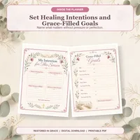Restored in Grace: A 30-Day Christian Faith & Healing Planner – Image 3