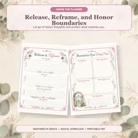 Restored in Grace: A 30-Day Christian Faith & Healing Planner – Image 9