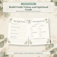 Rooted in Grace: A 30-Day Christian Devotional Planner – Image 3