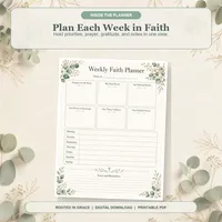Rooted in Grace: A 30-Day Christian Devotional Planner – Image 6