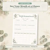 Rooted in Grace: A 30-Day Christian Devotional Planner – Image 5