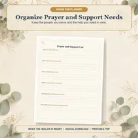 When the Healer Is Weary: A 30-Day Devotional Planner for Caregivers. – Image 4
