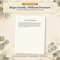 When the Healer Is Weary: A 30-Day Devotional Planner for Caregivers. – Image 2